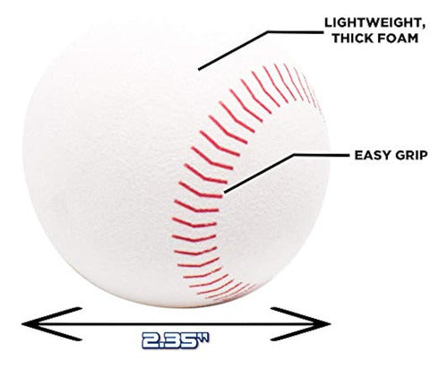 Sunny Days Entertainment Jumbo Foam Baseballs 1