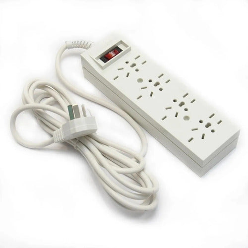 Cambre 4-Outlet Power Strip Extension Cord 3m - Universal Plug 1