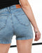 Women's Stretch Shorts with Studs - Plus Sizes 6