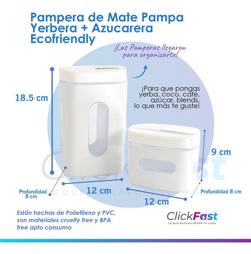 Set Kit Matero Mate Térmico Pampa Afa Blanco Xl + Pamperas 2