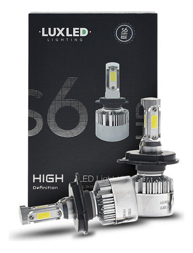 Luxled Lighting S6 HD Cree Led Kit 44000 Lum H4 High & Low Bi-Led 12V 0