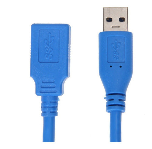 5m 16 Pies Usb 3.0 Macho Enchufe A Un Extensor De Extensión 5