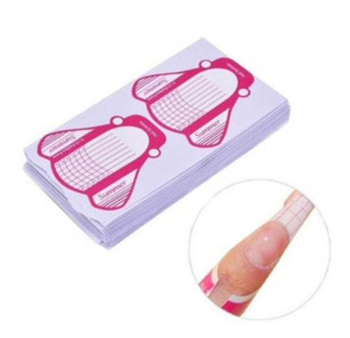 Super Nail Butterfly Mold for Sculpted Nails - 500 Roll 1