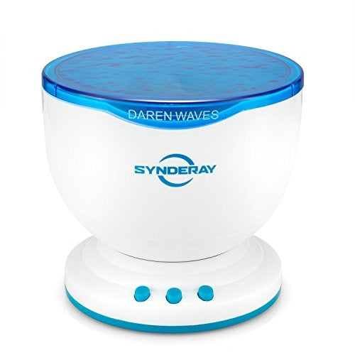 Synderay Ocean Wave Proyector De Luz Nocturna Y Reproductor 0