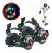 Generic Adjustable LED Light-Up Heelys Black 0