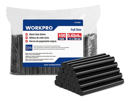 Workpro Hot Glue Sticks, 100 Units, 1.09x10.16 Cm 0