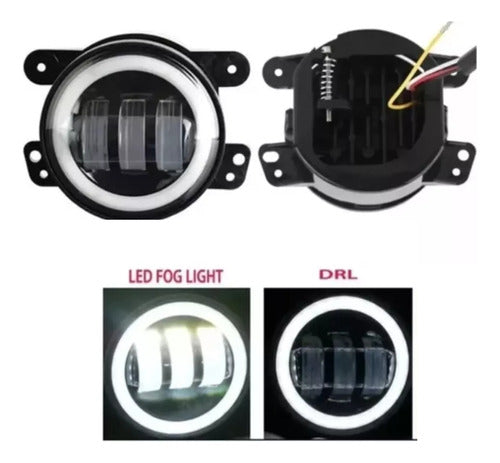 VULX Kit 2 Universal Cree LED Fog Light Lenses 1