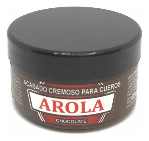 Arola Crema Para Cueros. 60gr. Color Chocolate. 0