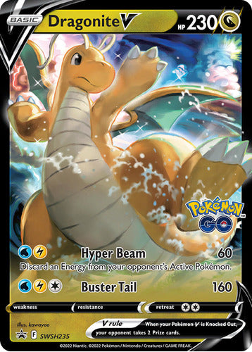 Pokémon Dragonite V SWSH235/SWSH307 Swsh Black Star Promos 0