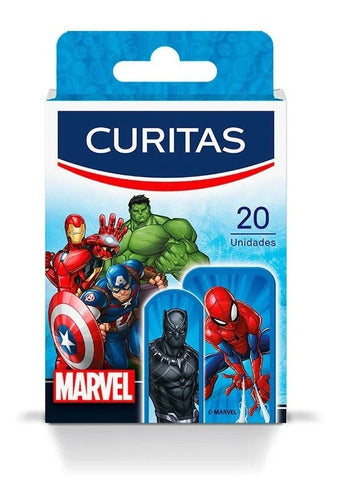 Vicentoli Marvel Character Adhesive Bandages - 20 Units 0