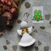 Crochet Christmas Angel Ornament 1