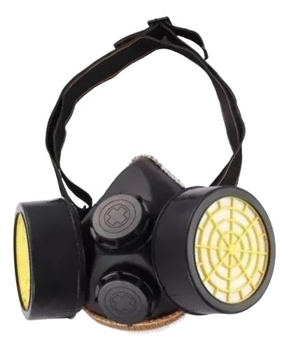 Davidson Semimask Doble Filtro Protección Polvo Pintura Gases 0