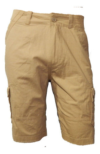 Cargo Shorts with Ripstop Belt - Jeans710 4