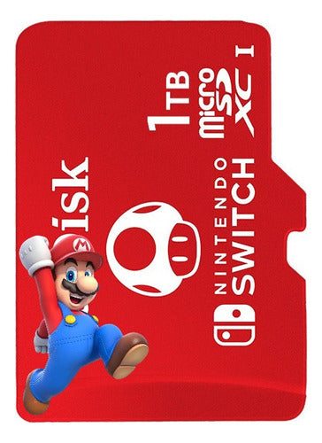 Memória Micro Sd De 1 Tb Para Nintendo Switch 4k 100 Mb/s 1 0