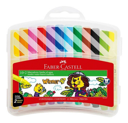 Faber Castell 12 Winner Markers - Mosca 0