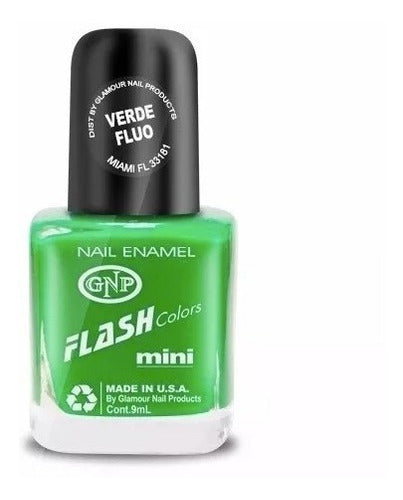 GNP Neon Green Fluorescent Nail Polish 0