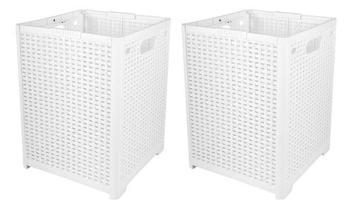 Roweida Laundry Basket, Foldable Laundry Baskets 0