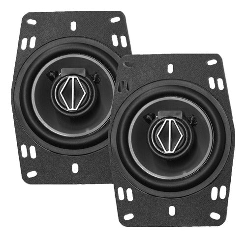 Car Speakers 4 Inches Bomber BBR 4 50W Triaxial 1