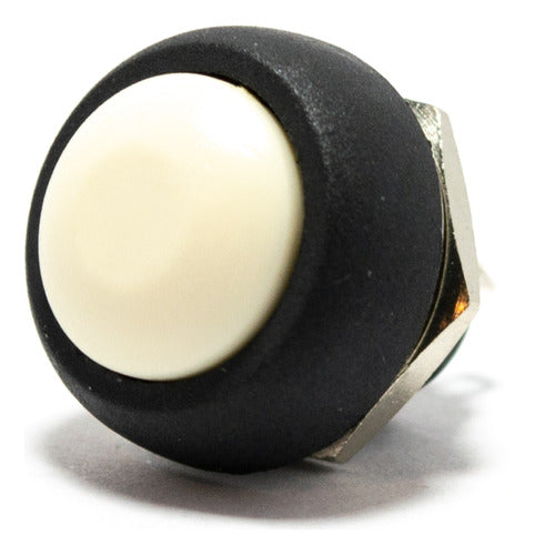 ELUMILED 20 Normal Open Push Buttons 17.5mm Diameter: 12mm 1A 250V White 0