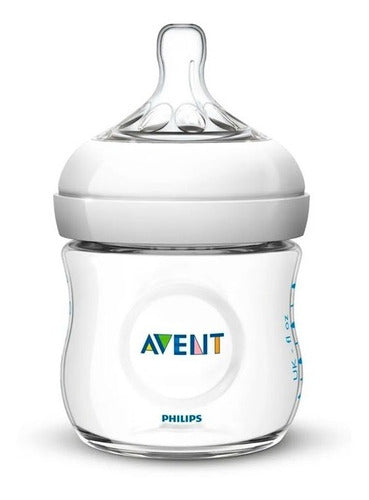 Philips Avent Combo Natural Baby Bottles 125ml + 330ml + Bottle Brush 2