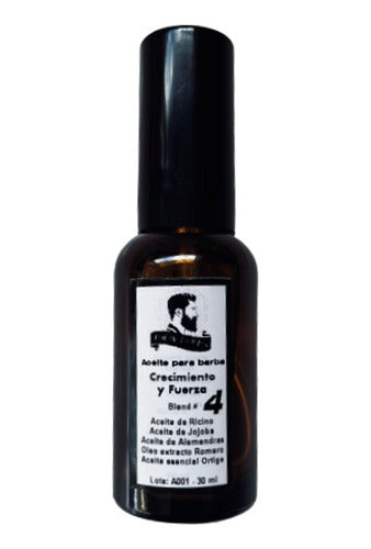 Barbe D'ours Beard Oil - Growth and Strength 30ml Dropper Bottle 0