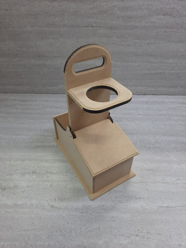 Matera Chica MDF, 32 Cm Altura, 26cm X 13 Cm. Ref 3232 3