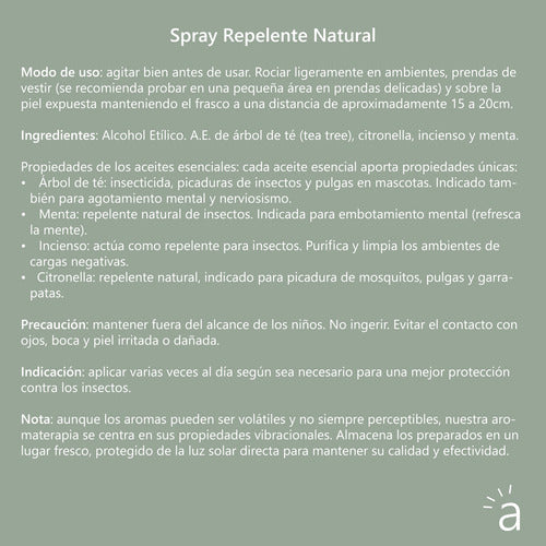 Natural Repellent Spray 60ml 3
