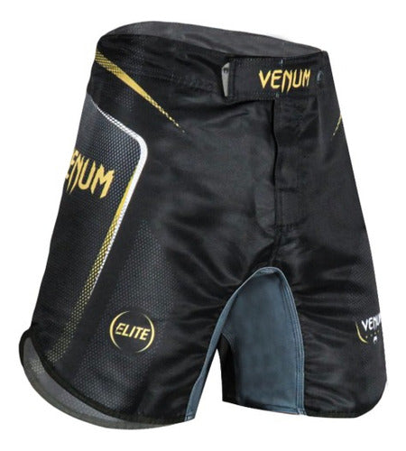 Short Fight Bermuda Jiu Jitsu Muay Thai Mma Venum Elite Dark 0