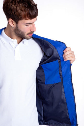 Men's Waterproof Windbreaker Jacket with Hood - Style 726 27