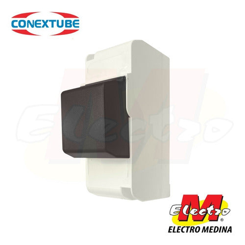 Conextube Caja 2 Boca Din Termica Con Tapa 1