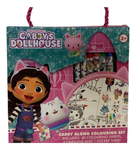 Brinquedo Meninas Gabbys Hollhouse Para Colorir +3 Anos 0