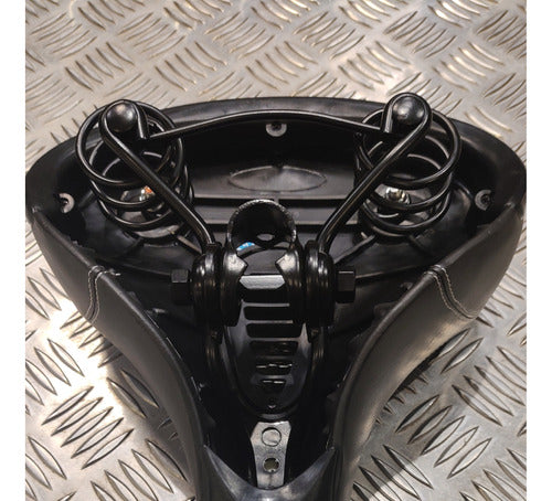 TopMega Anti-Prostatic Beach Cruiser Seat - Men's Ergonomic Leather Bicycle Saddle 2
