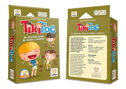 Artoys Tiki Tok Special Card Game 1