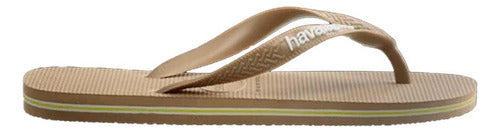 Havaianas Flip-Flops - Brasil Logo 3581 Rose Gold 2