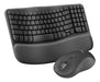 Logitech Wave Keys MK670 Combo Ergonomic Wireless Keyboard 0