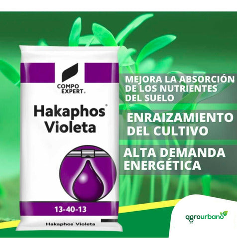 Fertilizante Hakaphos Violeta 13-40-13 Inicio Enraizamiento 2