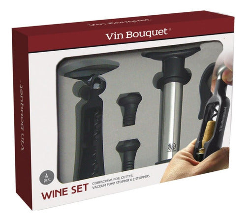 Vin Bouquet Set of Corkscrew and Pump 0