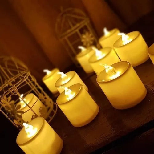 LED Warm Candle Souvenir Table Decoration with Batteries for Party Ambiance 1