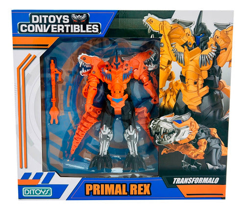 Ditoys Primal Rex Convertible Robot - Transform It to T-Rex 2