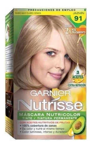 Tinta Garnier Nutrisse Colorissimo N°91 0