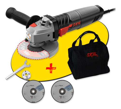 Skil 9004 4 1/2" Angle Grinder 830W Professional Mini Tool 0