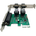 Kit C/ 3 Placa Pci Express X1 2 Seriais 1 Parale Low Profile 3