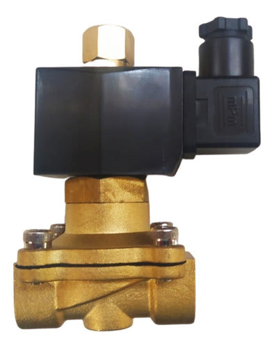 Válvula Solenoide 2/2 Normalmente Aberta Rosca 3/4 220v 1