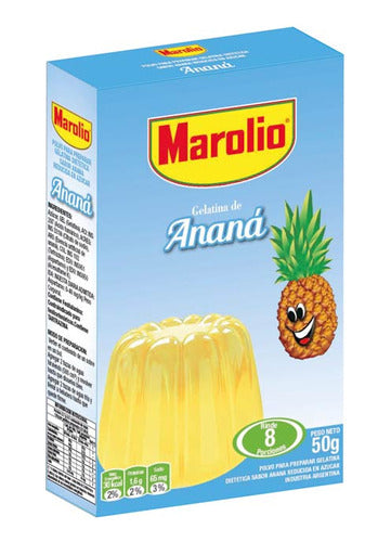 Marolio Pack X 36 Unid. Gelatina Anana 50 Gr 0