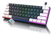 Razeak 60 Percent Portable Keyboard, Mini Mechanical Keyboard 0