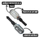 Portable LED Lamp for Auto Workshop 12V 5m Cable 4
