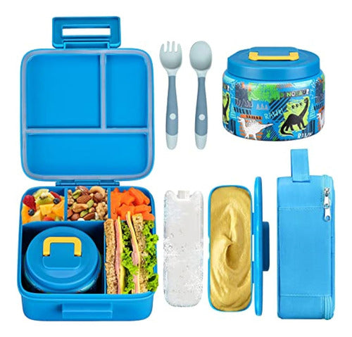 Lonchera Bento Para Niños Con Termo De Sopa De 8 0