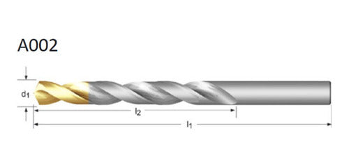 Mecha De Acero Rápido- Punta Titanio 3.25 Mm- Dormer X10u 3