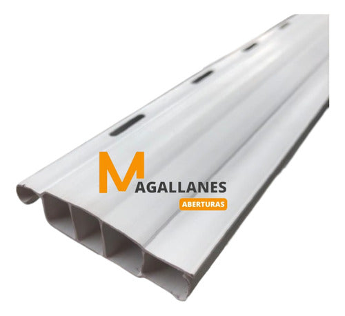 Magallanes Aberturas Cortina Persiana Plástica De Enrollar Pvc Blanco 1