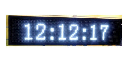 LED Programmable Sign Board 12 Volt 68 x 20 cm Monochrome Pass-through 6